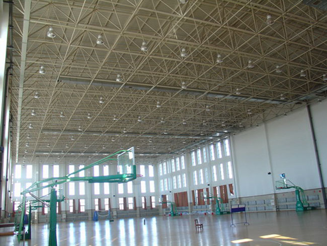 五大连池篮球馆网架案例